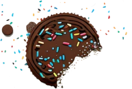 premium chocolate funfetti oreo