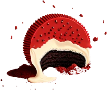 premium red velvet oreo